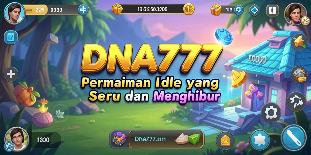 Tampilan gameplay DNA777 yang menampilkan koleksi DNA unik.