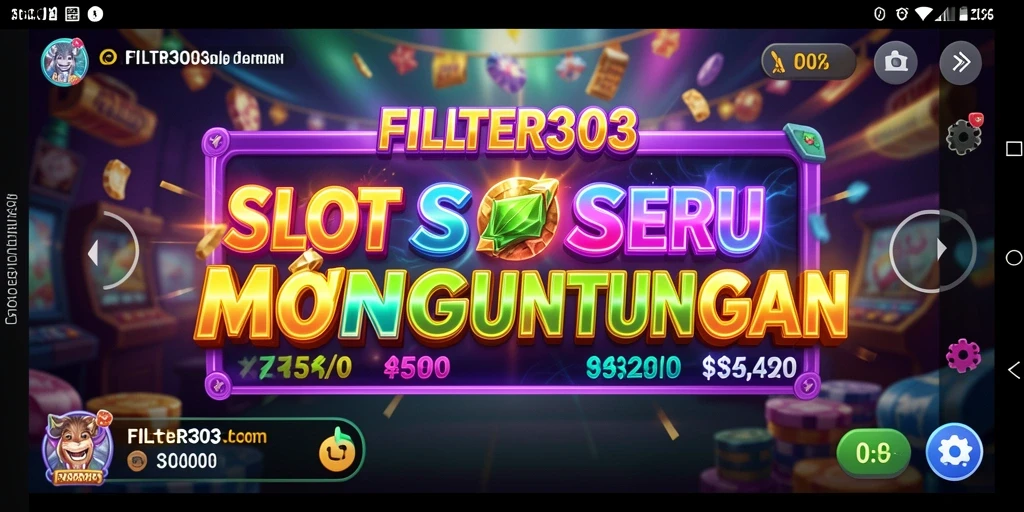 Tampilan menakjubkan dari gameplay FILTER303 yang penuh aksi.