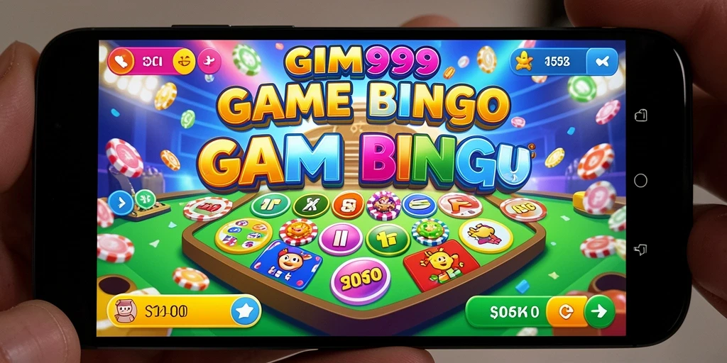 Tampilan gameplay seru dari aplikasi Bingo GIM999.