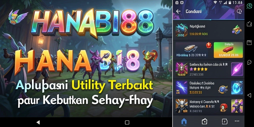 Screenshot dari fitur utama HANABI88 yang menunjukkan kemudahan penggunaan.
