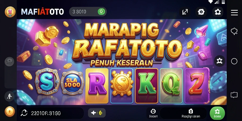 Tangkapan layar utama MAFIATOTO menunjukkan keseruan gameplay slot yang menawan.