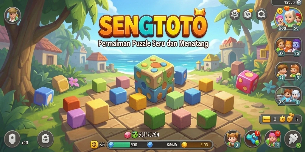 Tampilan gameplay SENGTOTO yang menantang dan seru.