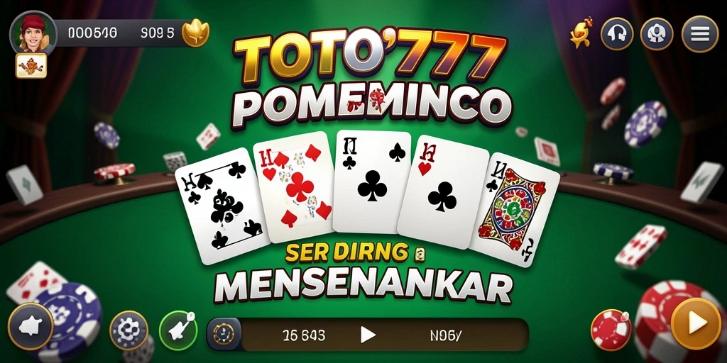 Screenshot gameplay TOTO777 yang menampilkan keseruan permainan Domino.