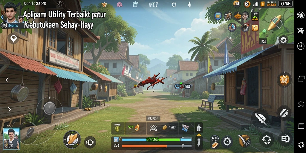 Screenshot utama V07 menampilkan antarmuka sederhana dan fungsional.