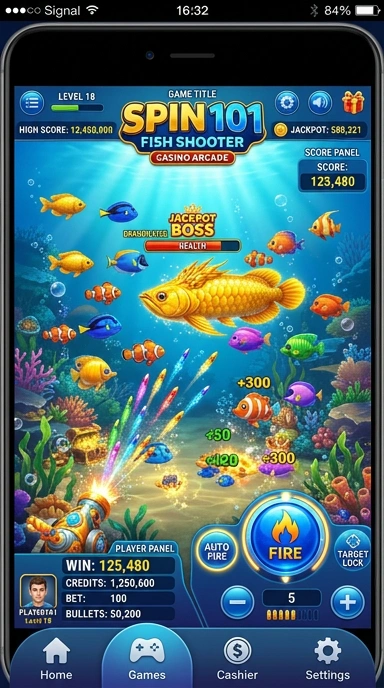 Screenshot aplikasi spin101 yang menunjukkan berbagai kategori aplikasi.